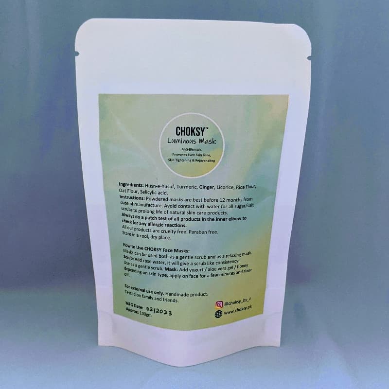Luminous Mask - Anti Ageing, Blemish Control